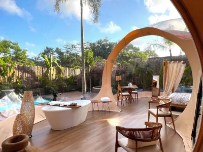 Zion Bubble Glamping Hotel di 