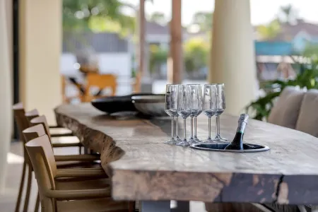 A NEW luxury villa overlooking the Laguna Marina