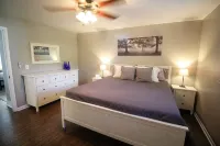 Heated pool at home, close to downtown