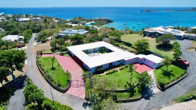 Exquisite Courtyard Villa on St. Thomas East End / Ocean Views + Modern Comfort