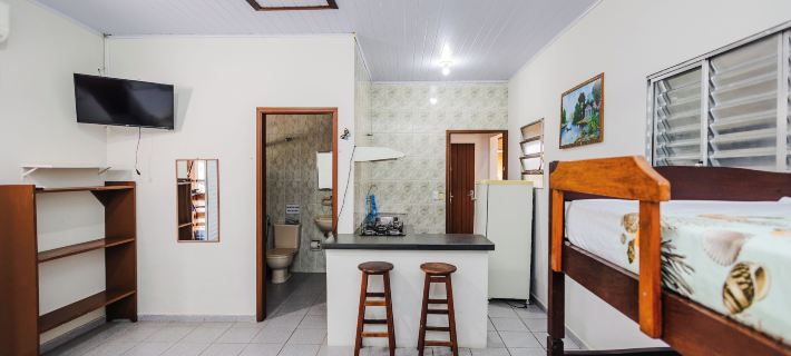 Taya Hospedagens Hotele w: Ubatuba