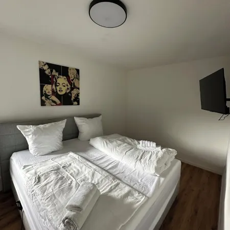 Quiet vacation apartment with whirlpool and barrel sauna