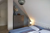Fantastic vacation apartment near the beach with fireplace, quiet location
