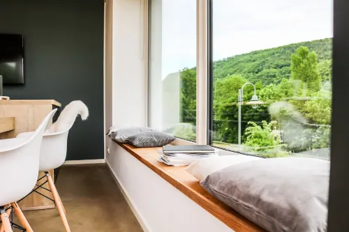 Chalet "Mosel" - up to 4 pers. Designer holiday home right next to the vineyards