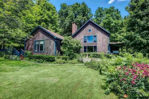 Secluded and Artful 1800s Farmhouse on 53 Acres, Saugerties