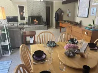 Lodge on the Loop, a pet-friendly retreat with private hot tub & sauna