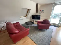 Luxuriöses Apartment für 3 Personen 진스하임 호텔