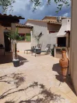 House with swimming pool in a village between Cannes and Grasse on the mimosa road