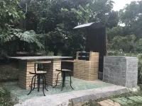 Cottage in the woods and in the countryside