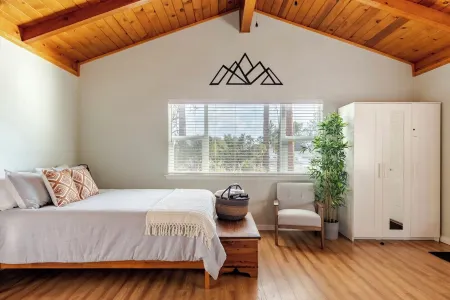 Modern Cabin with Private Jacuzzi - Casa de Manzanita