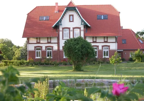 Art nouveau house in the Elbwiesen country house Amt Neuhaus 호텔