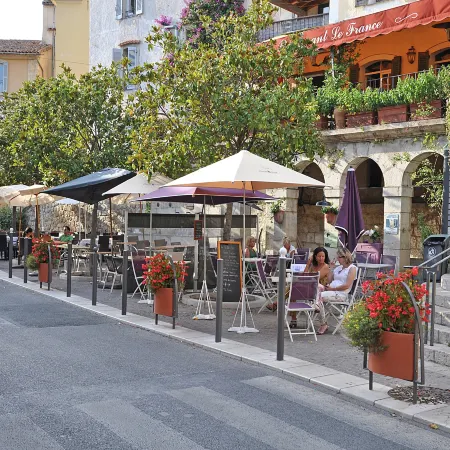 Village House in Fayence with Castle Views