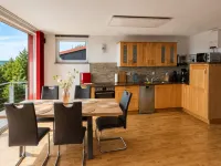Ski- Und Wanderurlaub im Wald Ferienhaus Adlerblick - Parvekkeita