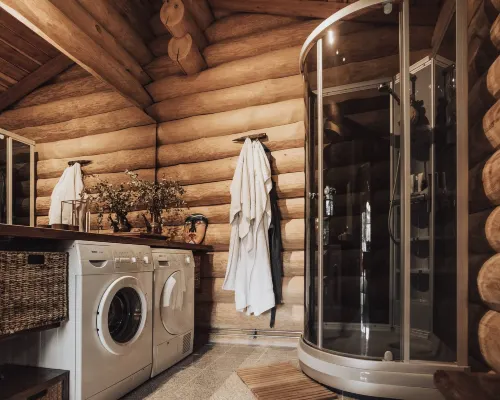 Fjordhygge, Cozy Log Retreat Near Sea & Forest - Sauna & Outdoor Living Hotels in Jaegerspris
