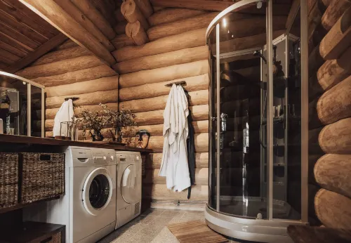 Fjordhygge, Cozy Log Retreat Near Sea & Forest - Sauna & Outdoor Living Hotels in Jaegerspris