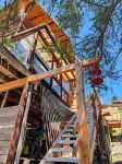 Colorful, self-contained Père Castor apartment in the center of Molines