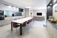 Old village school with swimming pool