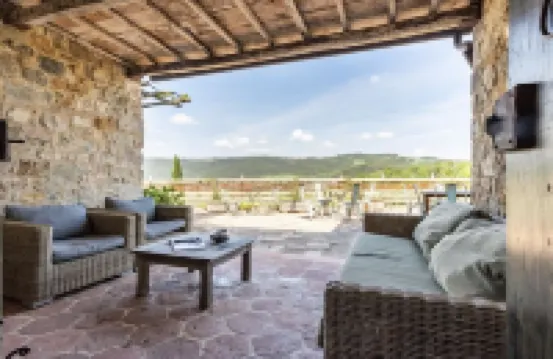 WP Relais Villa Vignalunga in Val d'Orcia,luxurious estate with swimming pool 卡斯蒂戈隆·多爾希亞酒店