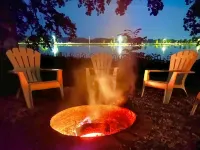 200' of Shoreline for Great Fishing - Park Place on Foot Lake in Willmar MN ウィルマーのホテル