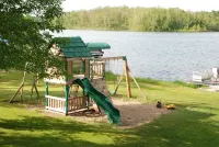 3 BR Cabin Surrounded by Pines on Fishing/Swimming Lake