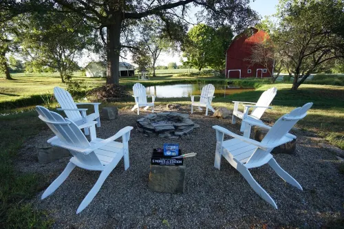 Historic 5-Acre Farmhouse: Hot Tub, Fishing Pond, Bikes, Arcade, Pet-Friendly!