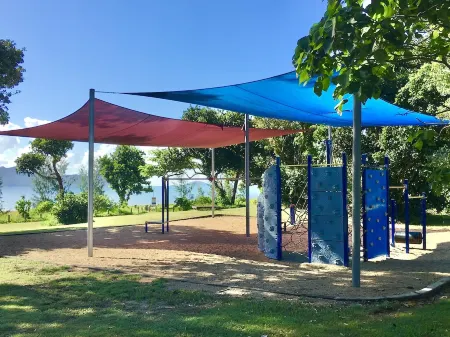 A tropical getaway for families and friends, including your furry ones!