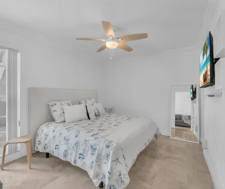 Beachside Bliss: One-Bedroom perfect vacation parking included Отели в г. Ки-Бискейн