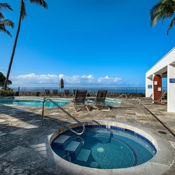 Full Kitchen Free WiFi, Garage Park, 2 OceanView Pools, Royal Sea Cliff #1 Kona