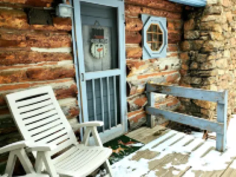 1900's Log Cabin with Spectacular Valley View Hotels in Bailey