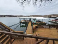 Lake House with Multiple Decks and Large Swim Platform on Private Dock - WiFi