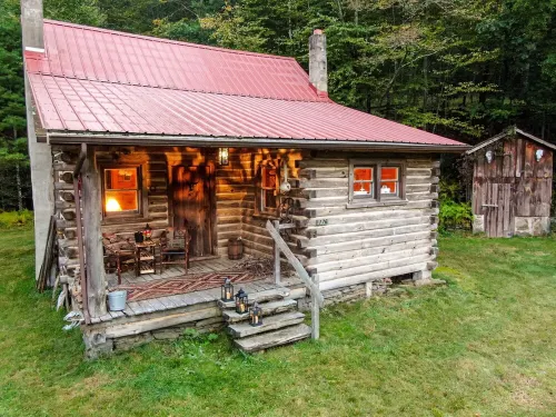 Buffalo Hollow Preserve & Cabin in the Blue Ridge MountainsPet Friendly Hotels in Floyd County