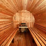 Pool, sauna, large 2000sf deck, tennis court, a private trail, 15.5 acres