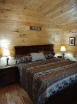 NEW LISTING! Mountain Cabin Getaway with a fire pit,WiFi, Dish Network,Dogs OK