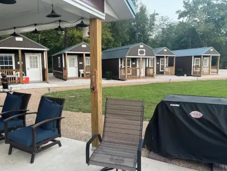 “Wes” one of the 5 Tiny Cabins on the Osage River