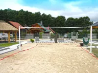 A Wooden, Eco-friendly House by the Goszcza Lake. Living Room, 2 Bedrooms