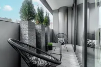 Margi Tokyo Lux Studio Balcony Pool Sauna Hotels in Politz