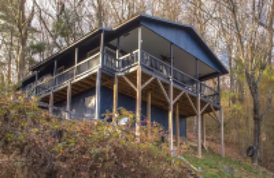 Out of the Blue Cabin, A Mountain Escape