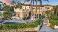 7BR Downtown Waterfront Mansion with Heated Pool + Spa!