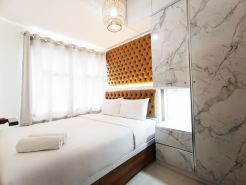 Vida View Makassar 公寓28樓的舒適2臥室套房