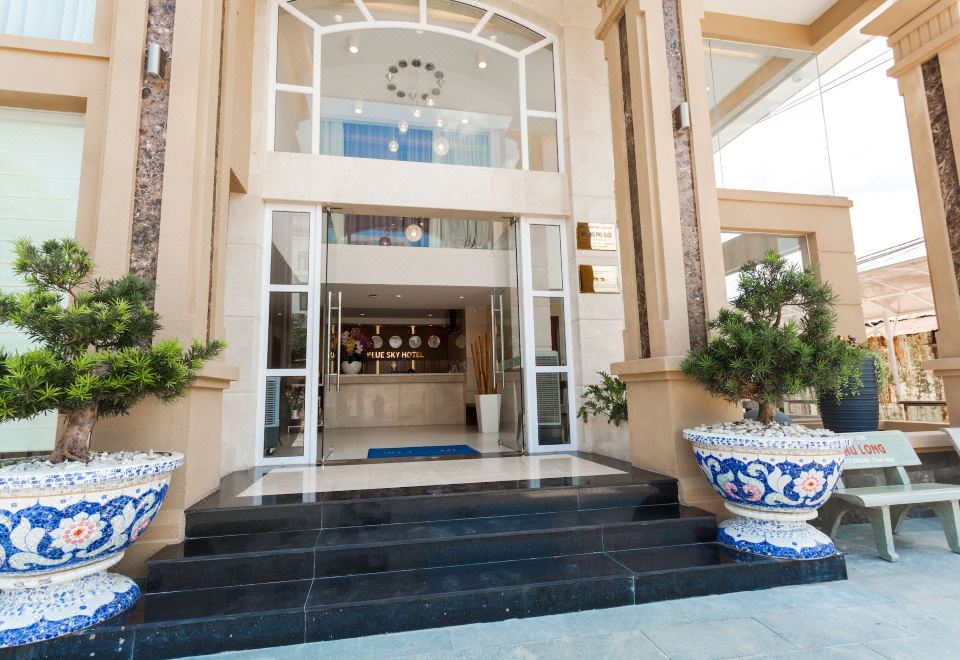 블루 스카이 호텔 주변 야경