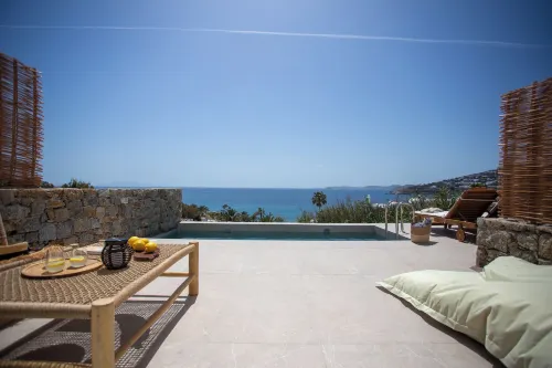 Only Yours , Mykonos - Private Pool & Sea View Suites Near Scorpios - Condos