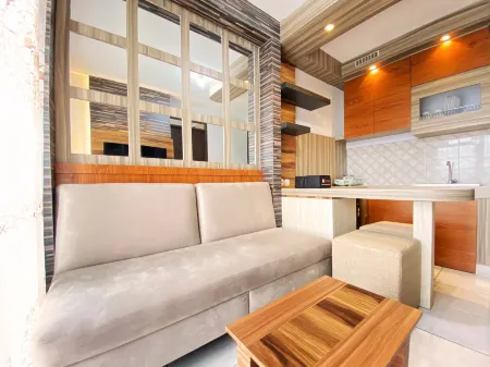 Homey Designed and Cozy 2Br at Mekarwangi Square Cibaduyut Apartment