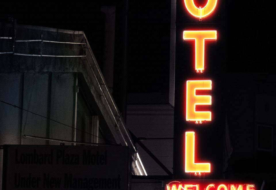 모텔 주변 전경