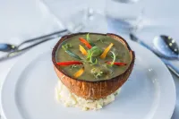 託巴哥的舒適酒店客房和套房 - 早餐