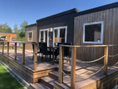 Wonderful mobile home with outside sauna and whirlpool (WA 103) Hotels in Wackersdorf
