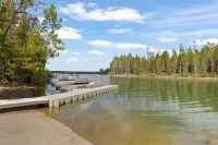 Island Park Cabin with Private Dock on the Lake