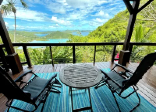 Coral Bay Suite Ocean and Tropical Island Views