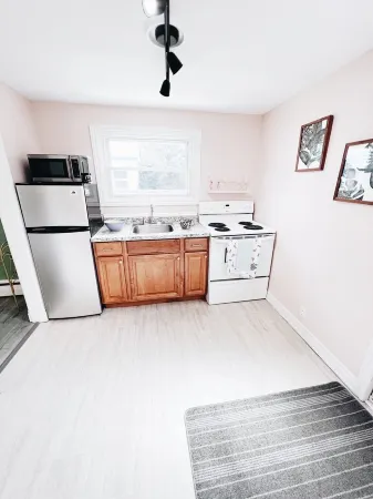 Cottage Feels in the City | Downtown Apartment + Backyard Bliss Отели рядом с достопримечательностью «Университет Нью Брансуик»