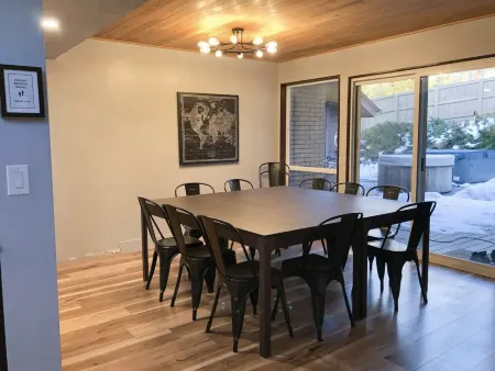 The Hammock House, Sauna, Hot Tub, and Arcade at the Cottonwoods.