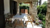 Apartment 1, located 200 meters from the sea in character house.